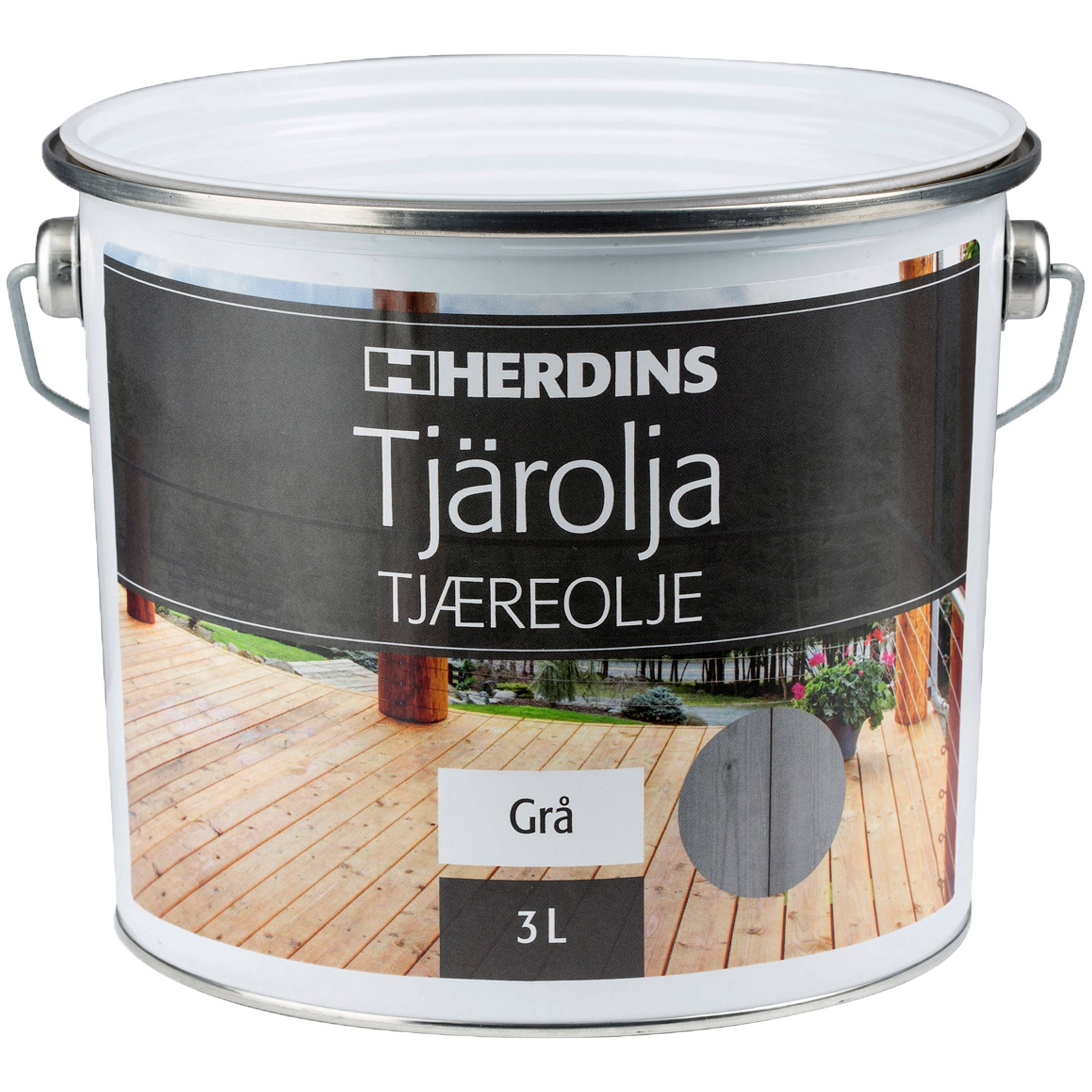 TJÄROLJA GRÅ