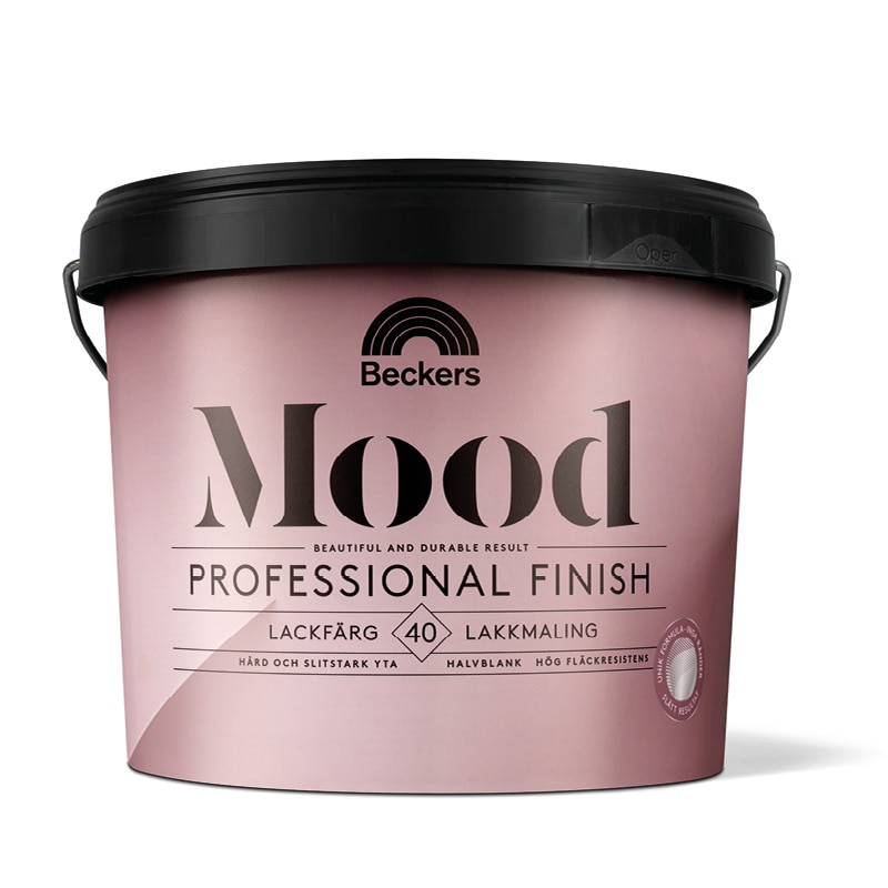 LACKFÄRG 40 MOOD PROFESSIONAL FINISH BAS A 0,675L