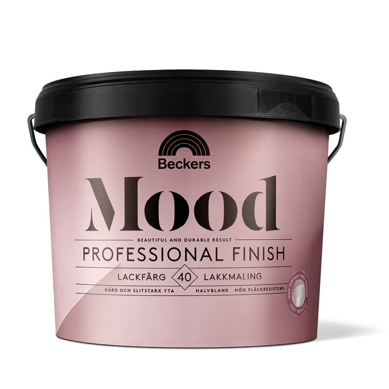 LACKFÄRG 40 MOOD PROFESSIONAL FINISH BAS A 0,675L