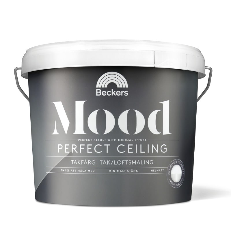 TAKFÄRG MOOD PERFECT CEILING VIT/BAS A 0,9L