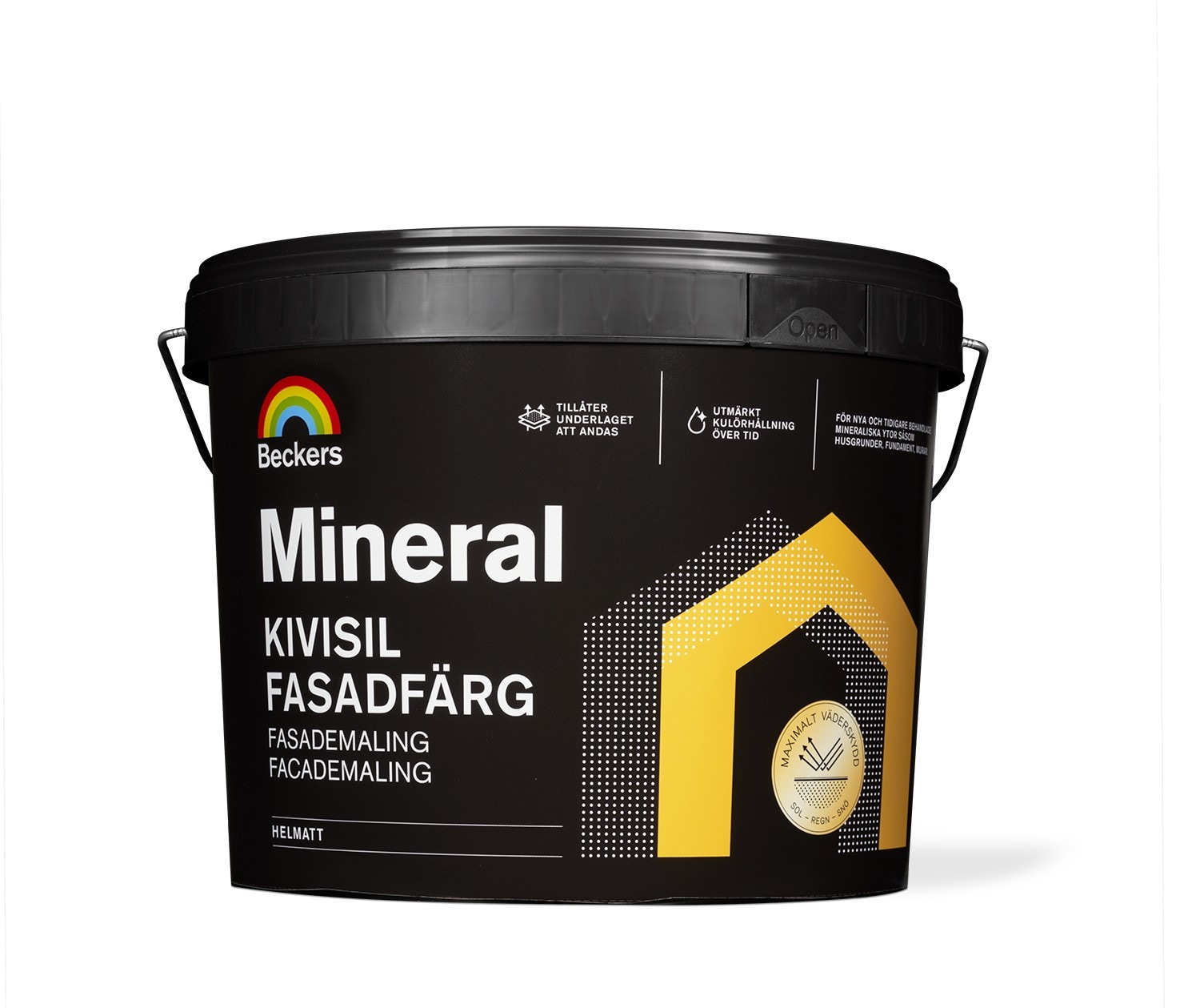 FASADFÄRG MINERAL KIVISIL LA-BAS 2,7L