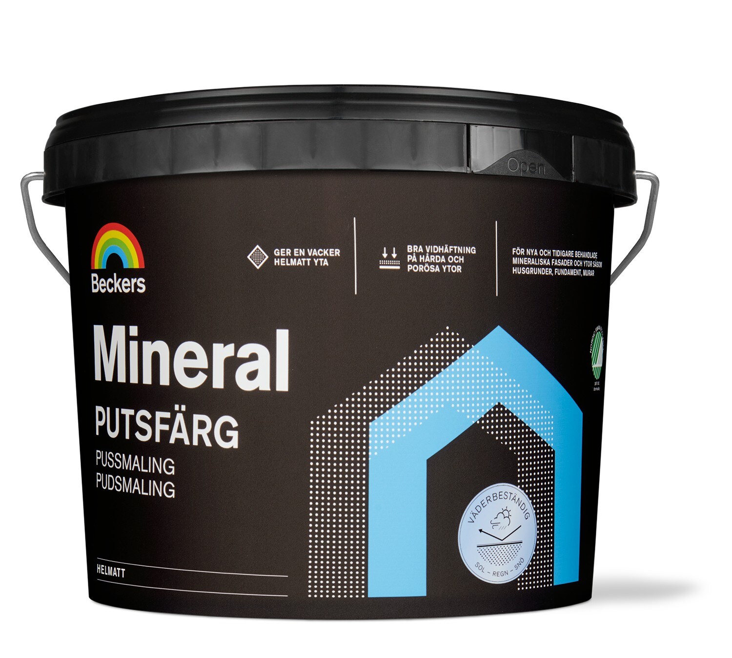 PUTSFÄRG MINERAL 1 UTEVIT 1L