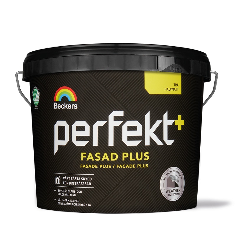 FASADFÄRG PERFEKT FASAD PLUS VIT 1L