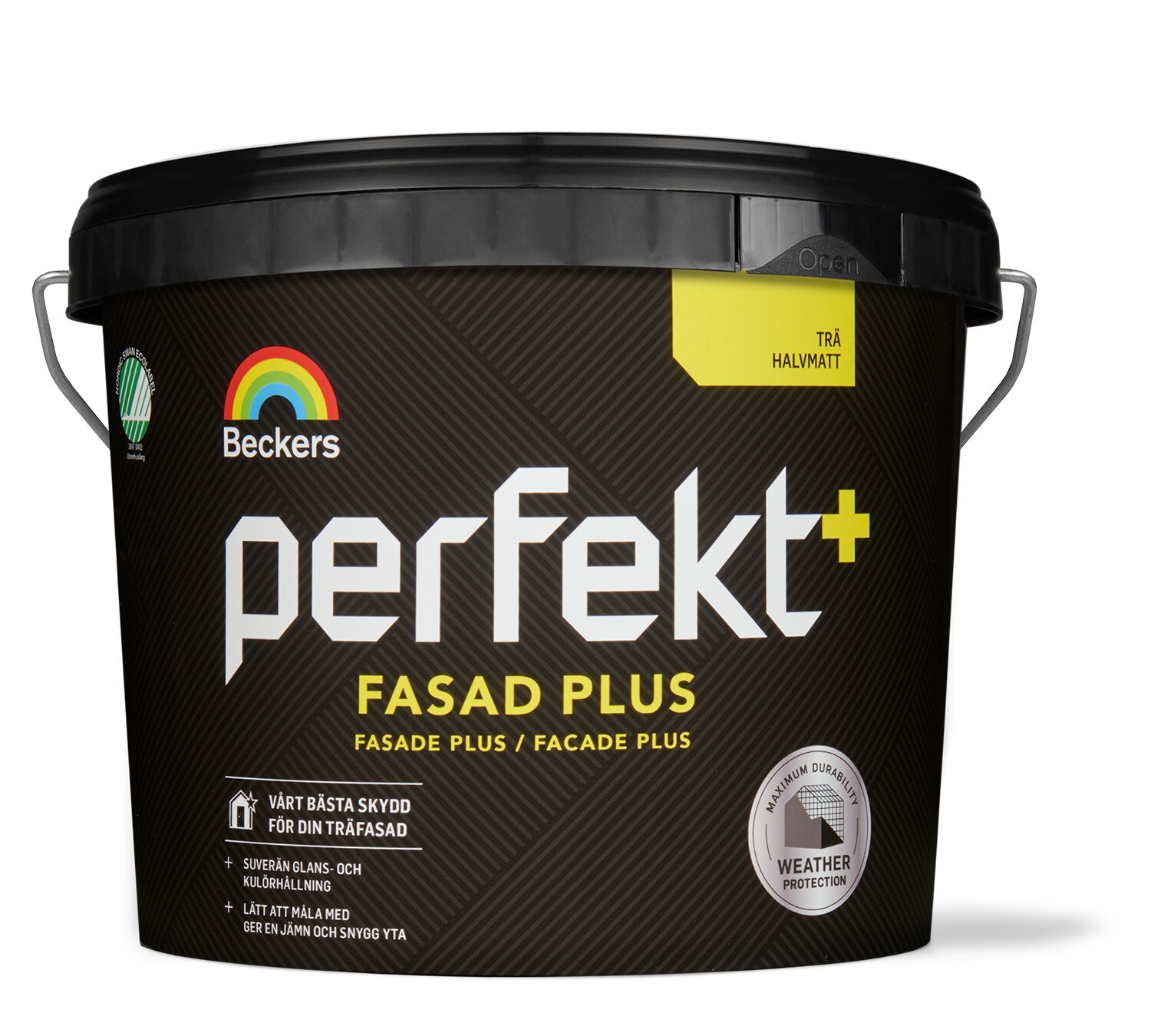 FASADFÄRG PERFEKT FASAD PLUS VIT 1L