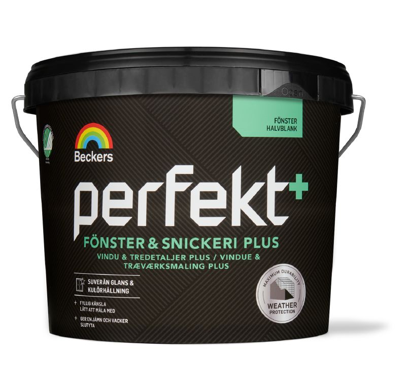 SNICKERIFÄRG PERFEKT FÖNSTER & SNICKERI PLUS VIT 0,675L