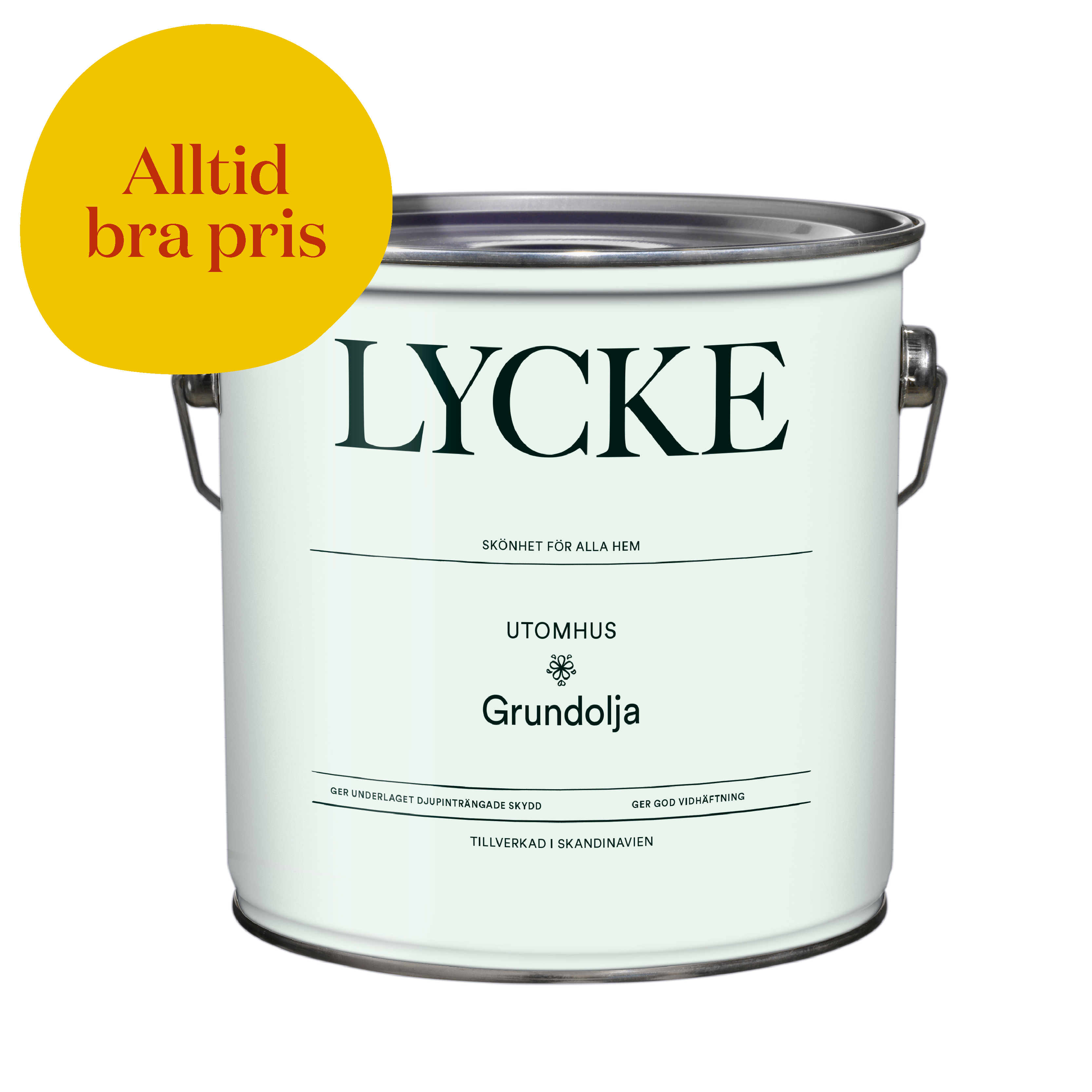 LYCKE GRUNDOLJA UTOMHUS 0,75L