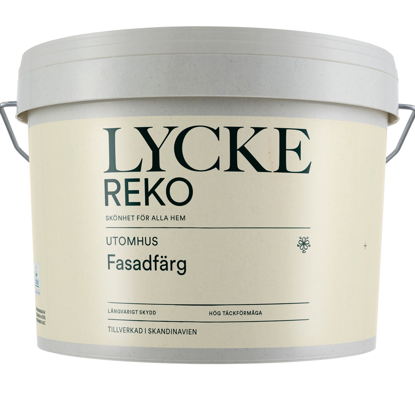 LYCKE REKO FASADFÄRG A-BAS 2,7L