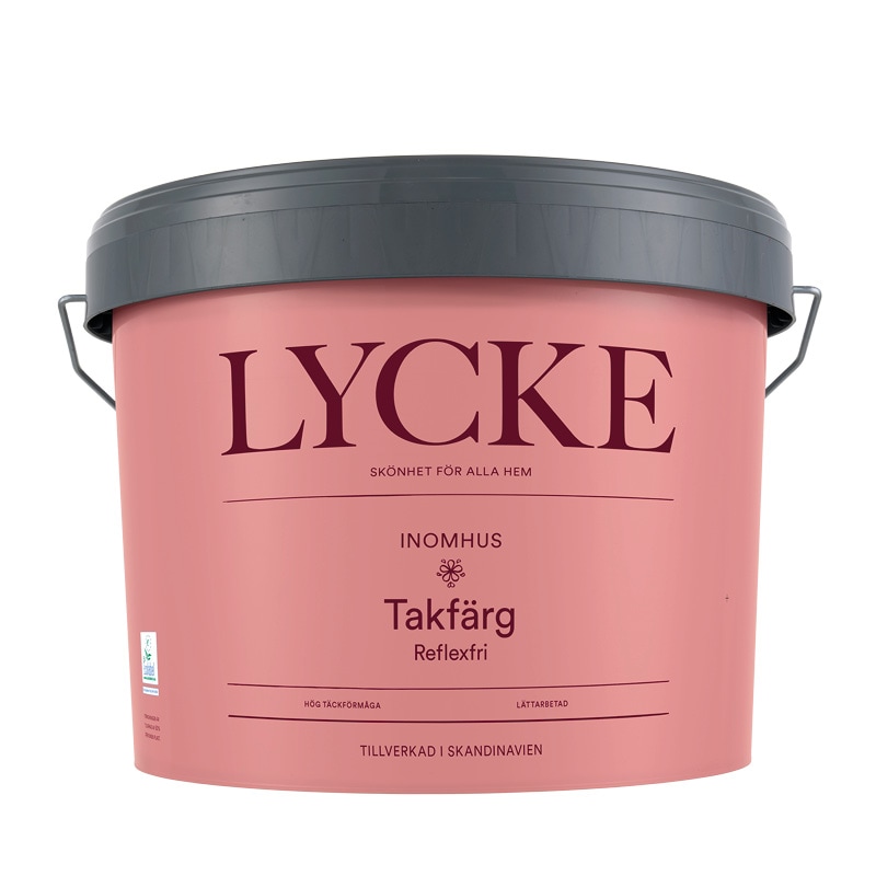 LYCKE TAKFÄRG VIT 2,7L