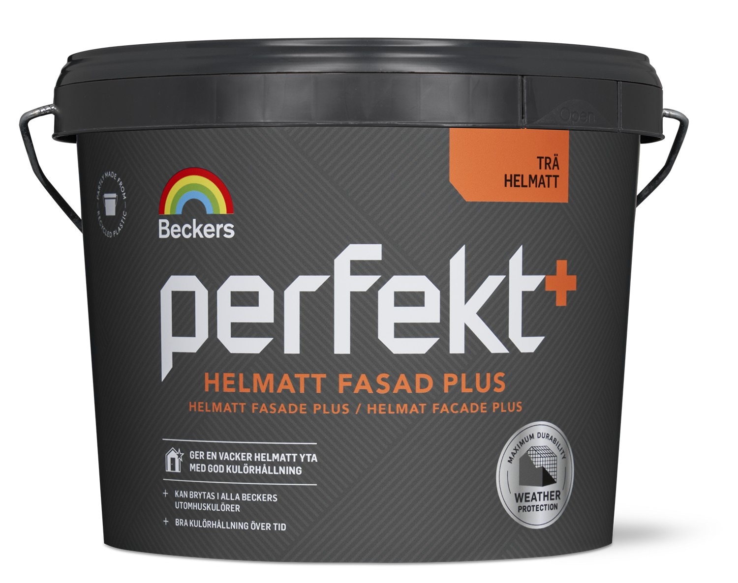 FASADFÄRG PERFEKT HELMATT FASAD PLUS VIT/BAS A 0,9L