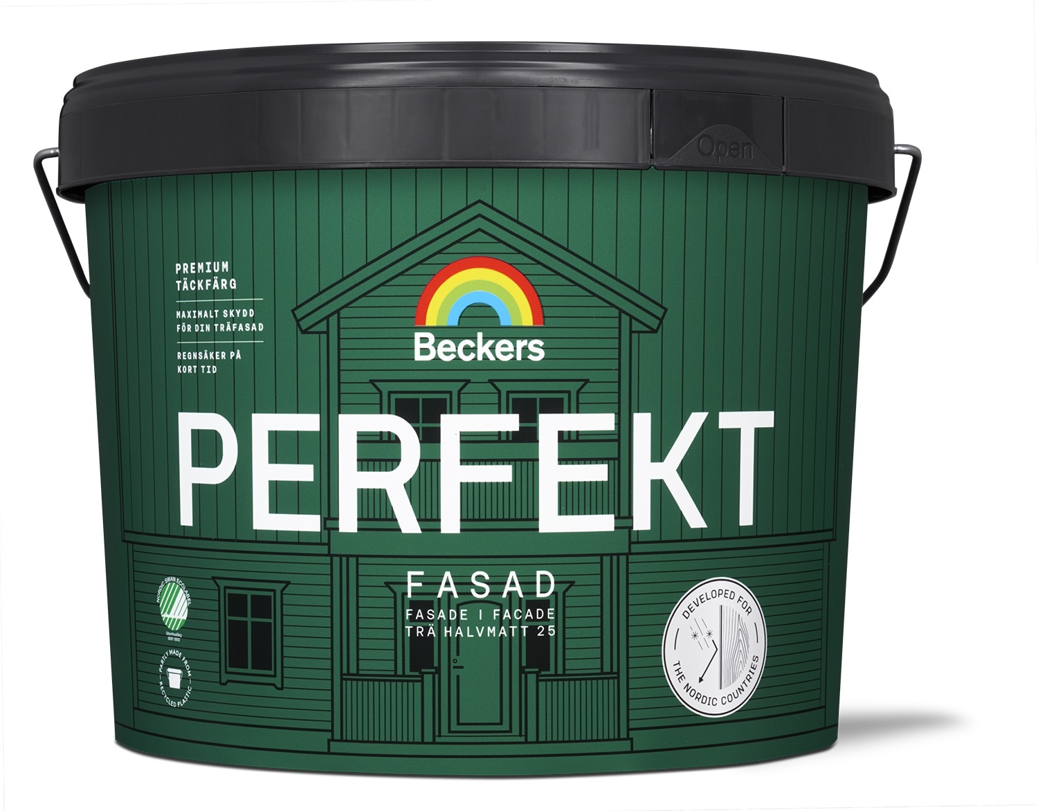 FASADFÄRG PERFEKT FASAD 192 FALURÖD 10L