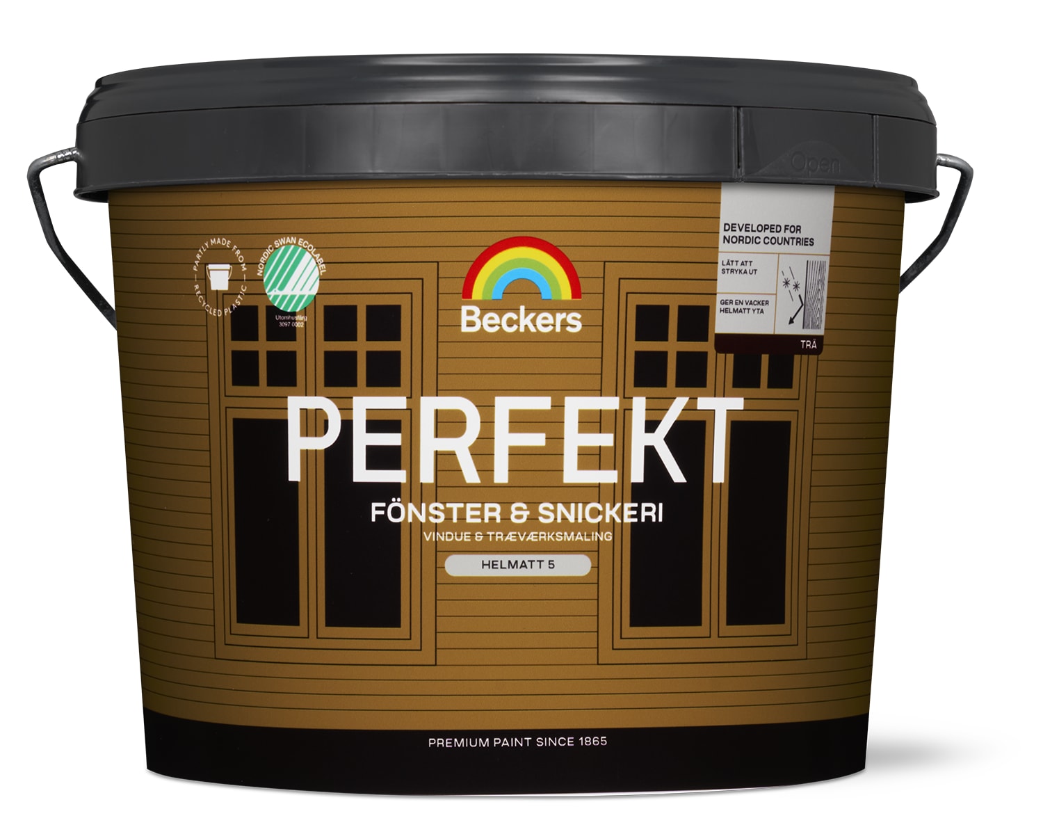 FÖNSTERFÄRG PERFEKT HELMATT FÖNSTER&SNICKE PLUS VIT 0,675L