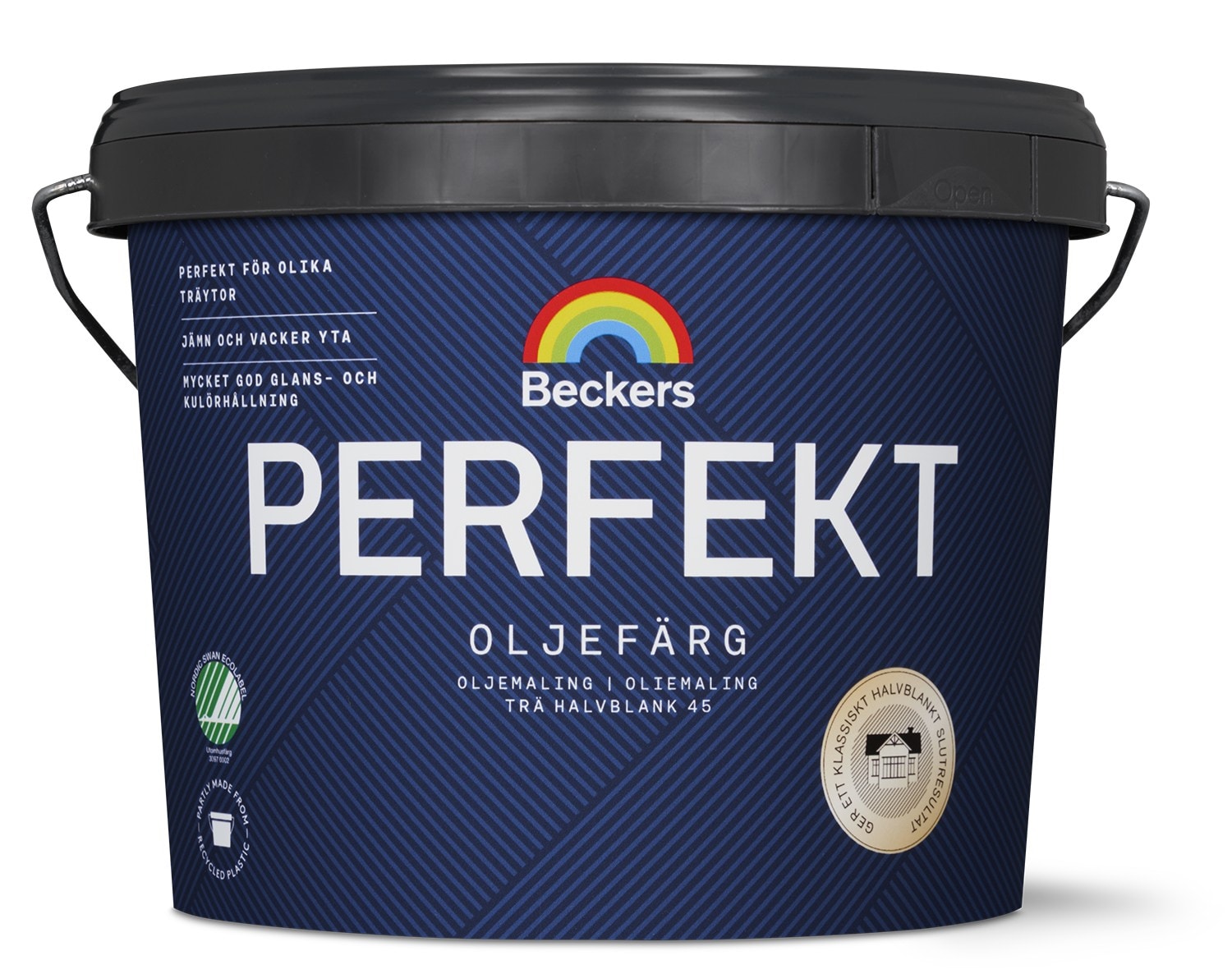 FASADFÄRG PERFEKT OLJEFÄRG UTE VIT 1L