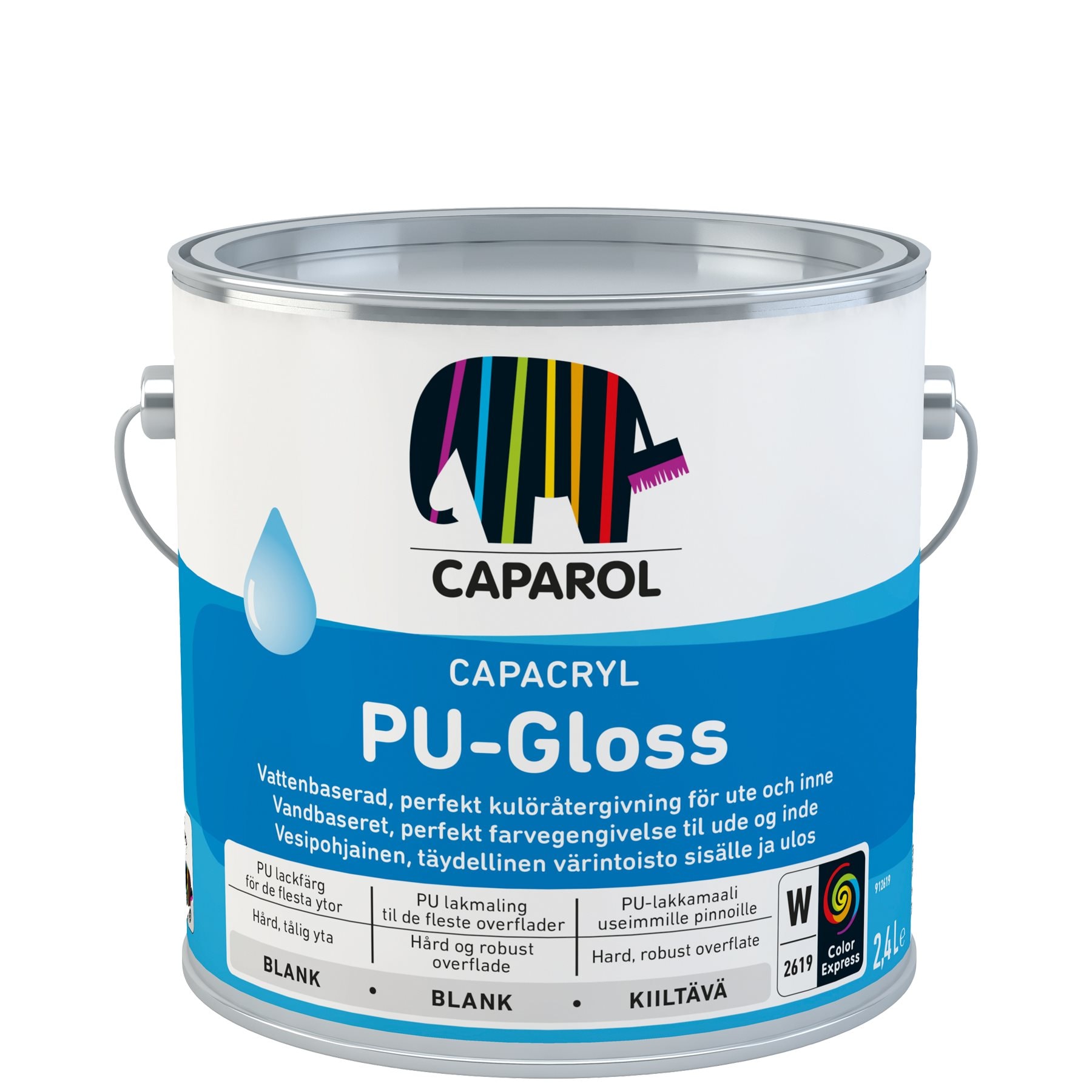 LACKFÄRG PU-GLOSS BAS T 2,4L