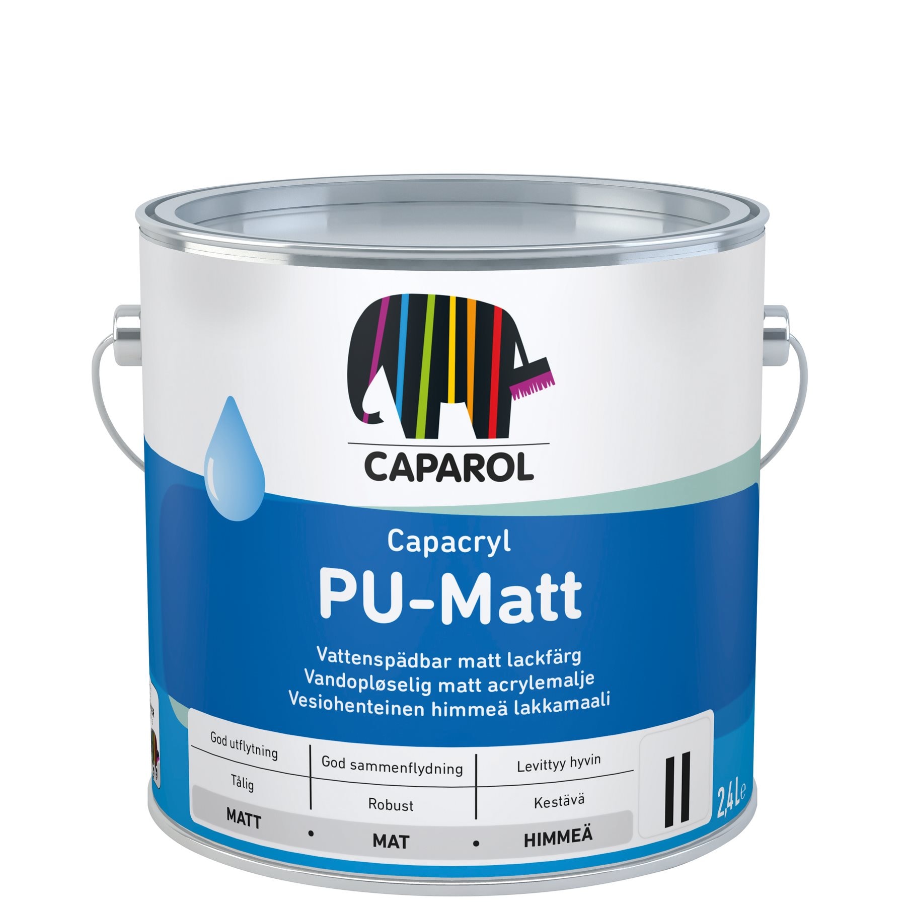 LACKFÄRG PU-MATT BAS T 0,7L