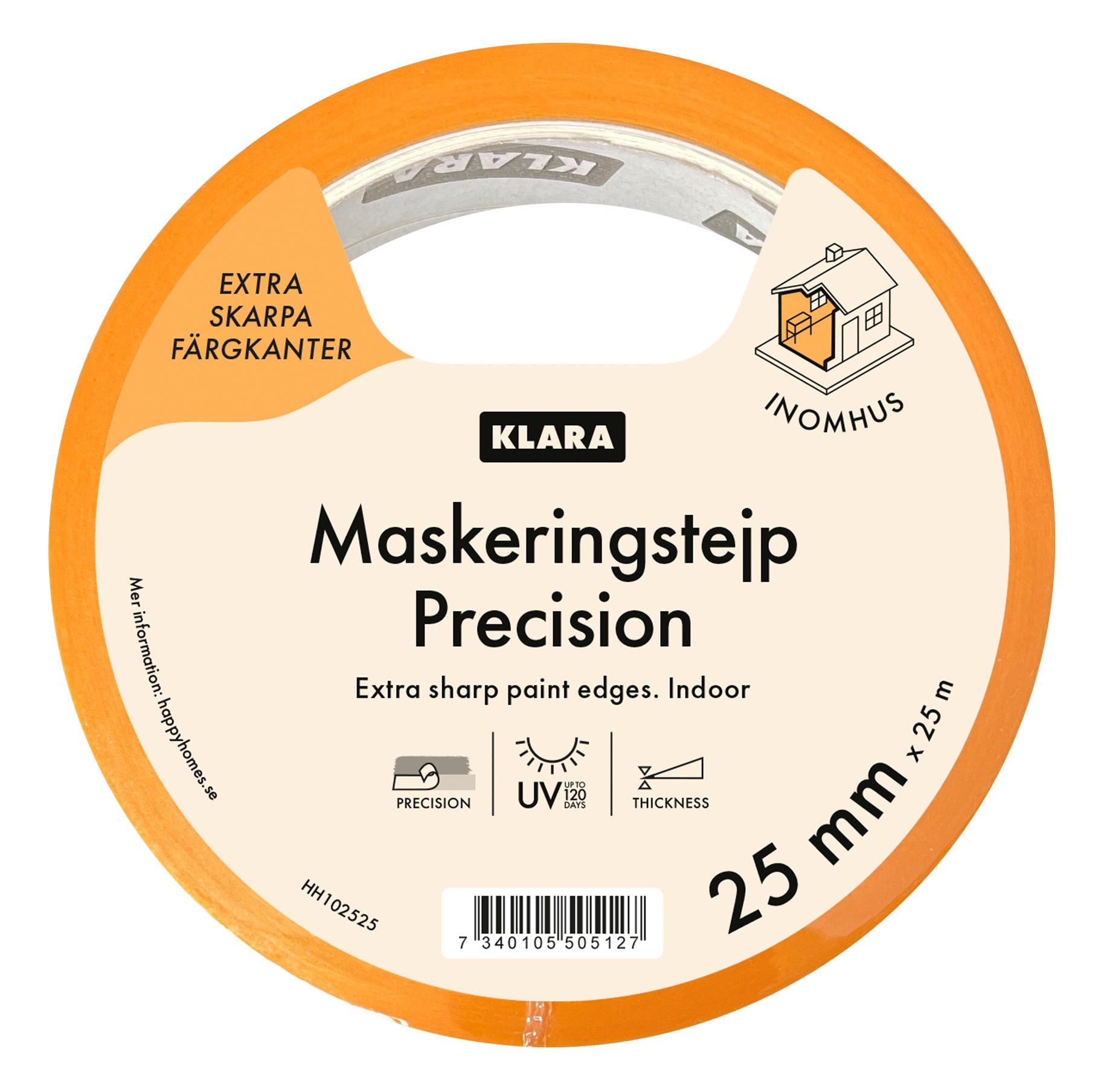 MASKERINGSTEJP PRECISION PRO 25MM 25M