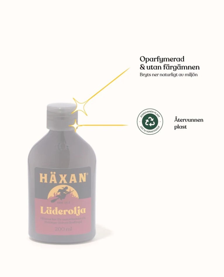 Häxan Läderolja 200Ml