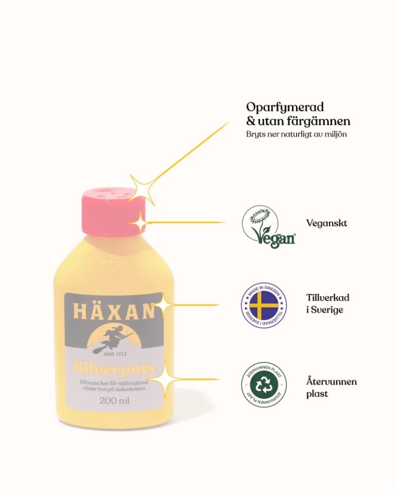 HÄXAN SILVERPUTS 200ML