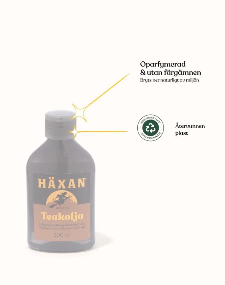 HÄXAN TEAKOLJA 200ML