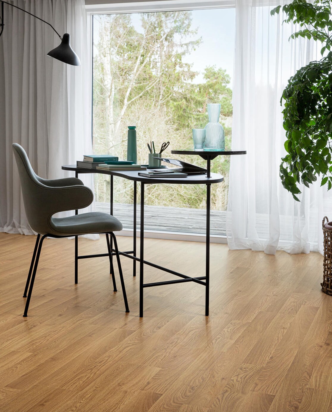 LAMINATGOLV SOUNDLOGIC 0V NATURE OAK 2 STRIPS
