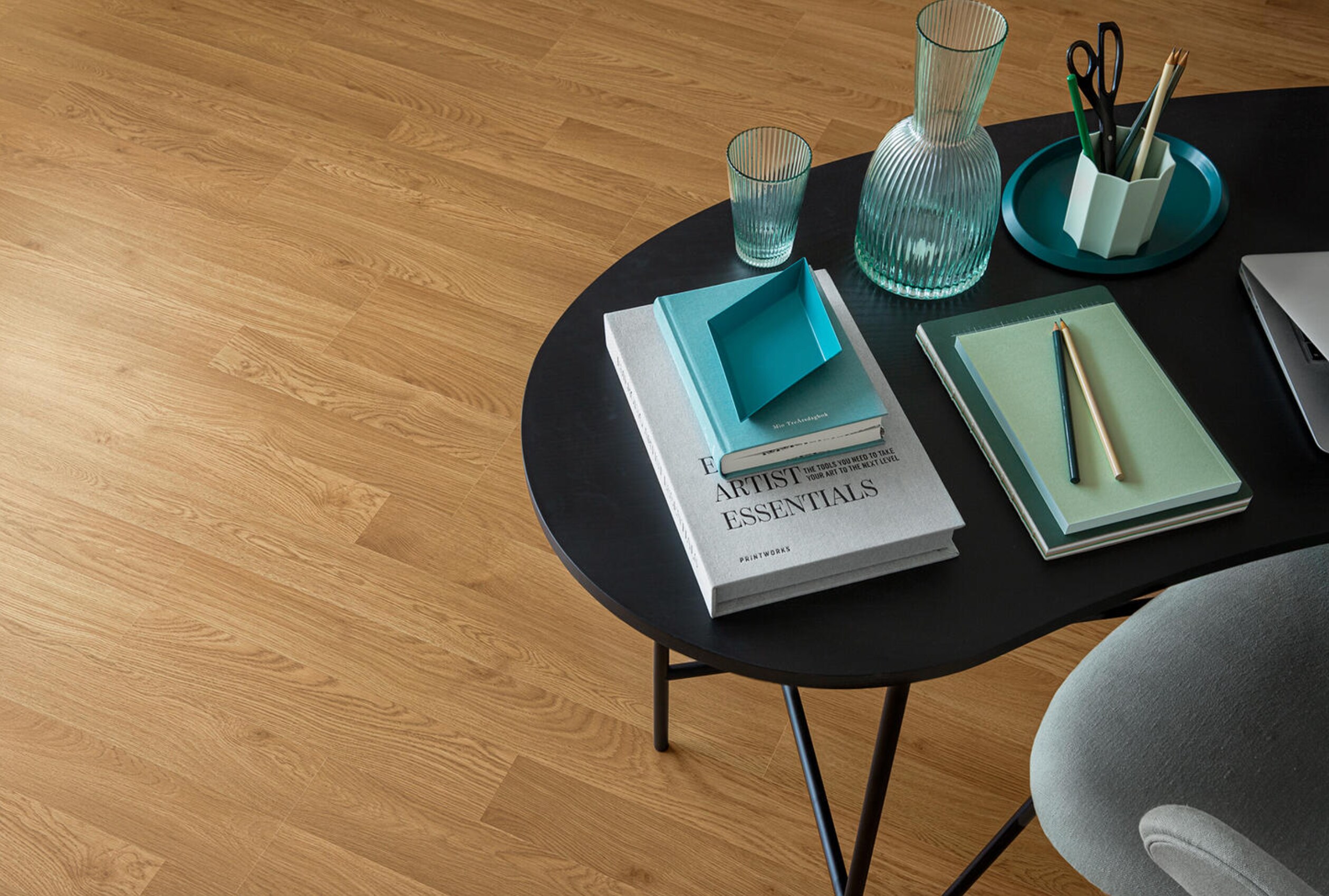 LAMINATGOLV SOUNDLOGIC 0V NATURE OAK 2 STRIPS