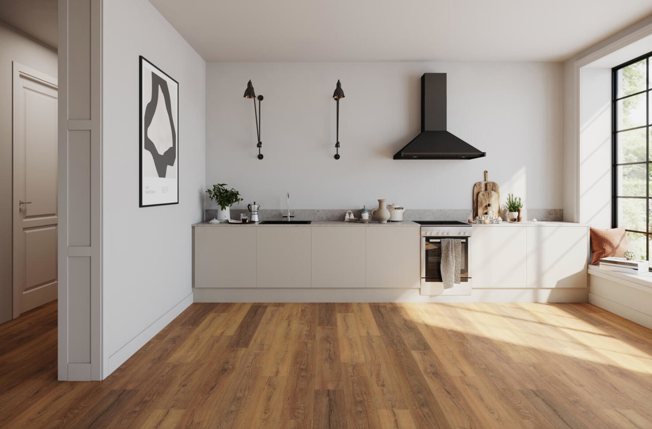 LAMINATGOLV SOUNDLOGIC 4V VICTORIA OAK TABAC