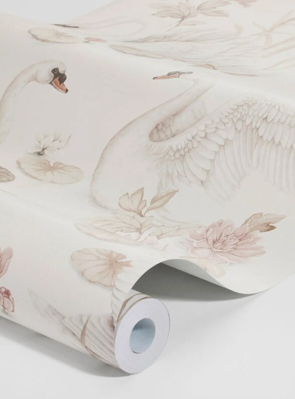 TAPET NEWBIE WALLPAPER II 6924 LILY SWAN