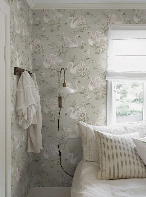 Tapet Newbie Wallpaper Ii 6925 Lily Swan