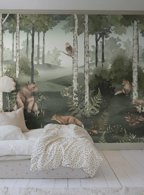 Tapet Newbie Wallpaper Ii 6943 Wild Forest Mural