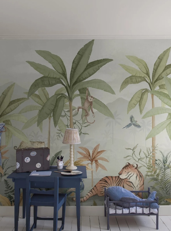 Tapet Newbie Wallpaper Ii 6945 Wild Jungle Mural