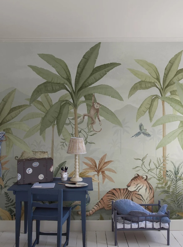 TAPET NEWBIE WALLPAPER II 6945 WILD JUNGLE MURAL