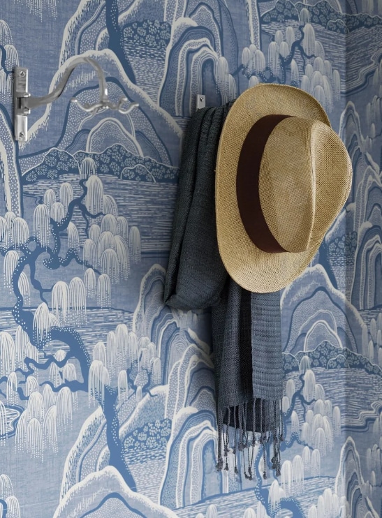 Tapet Blue & White 6147 Indigogarden
