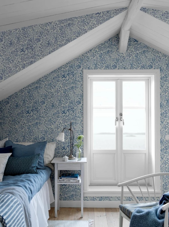 Tapet Blue & White 6145 Nocturne