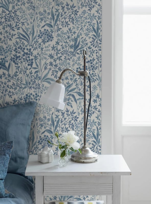 Tapet Blue & White 6145 Nocturne
