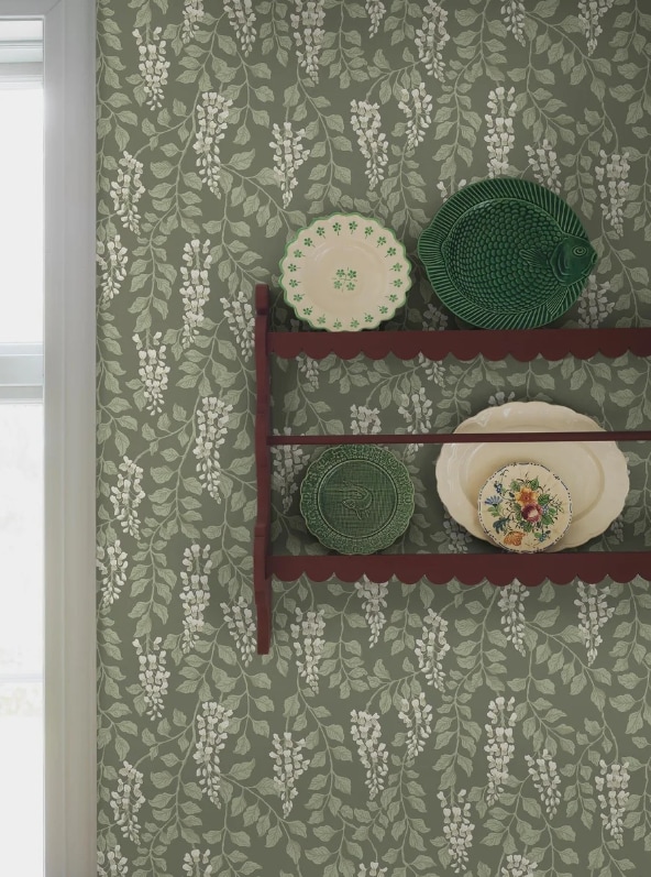 Tapet Orangeri 5710 Blåregn