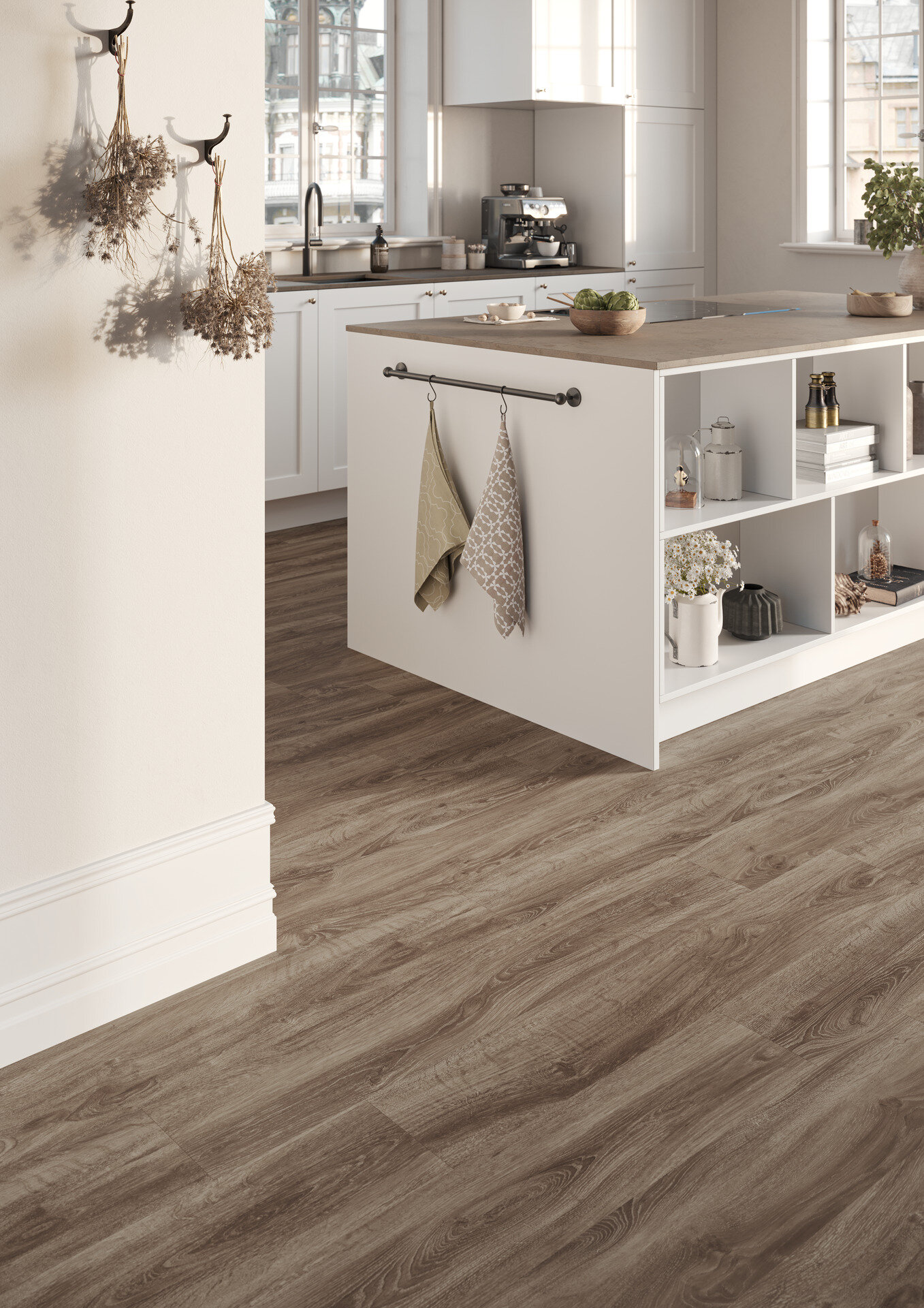 iD Inspiration Click Solid 55 - English Oak Brown